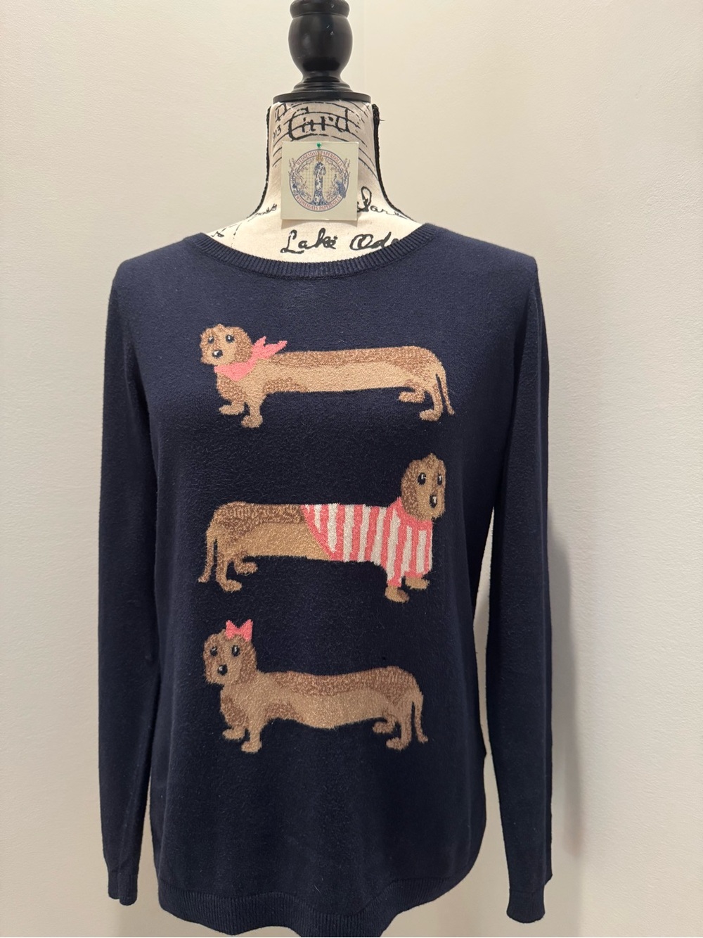 Dachshund  Lovers By Talbot Adorable soft light weight Sweater  MP